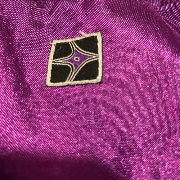 EastSport Purple BoHo Drawstring Backpack - Picture 4 of 5